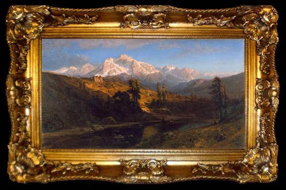 framed  William Keith Mono Pass, Sierra Nevada Mountains, California, ta009-2